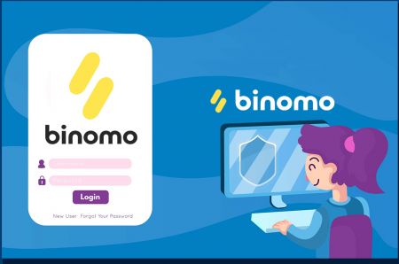 Hur man öppnar ett konto och loggar in på Binomo