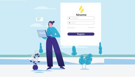 Comment se connecter et vérifier le compte dans Binomo