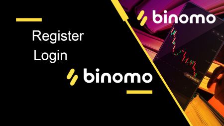 Како да се регистрирате и најавите сметка во Binomo