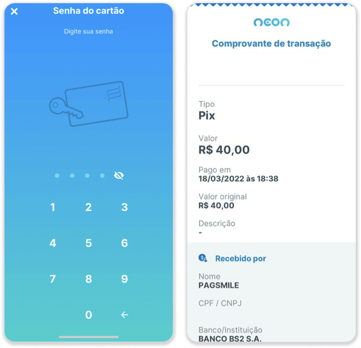 Depoze Lajan sou Binomo atravè Bank Entènèt Brezil (Bank Transer, Paylivre, Loterica, Itau, Boleto Rapido) ak E-bous (Picpay, Astropay, Banco do Brasil, Santander, Bradesco, Neteller, Skrill, WebMoney, Advcash)