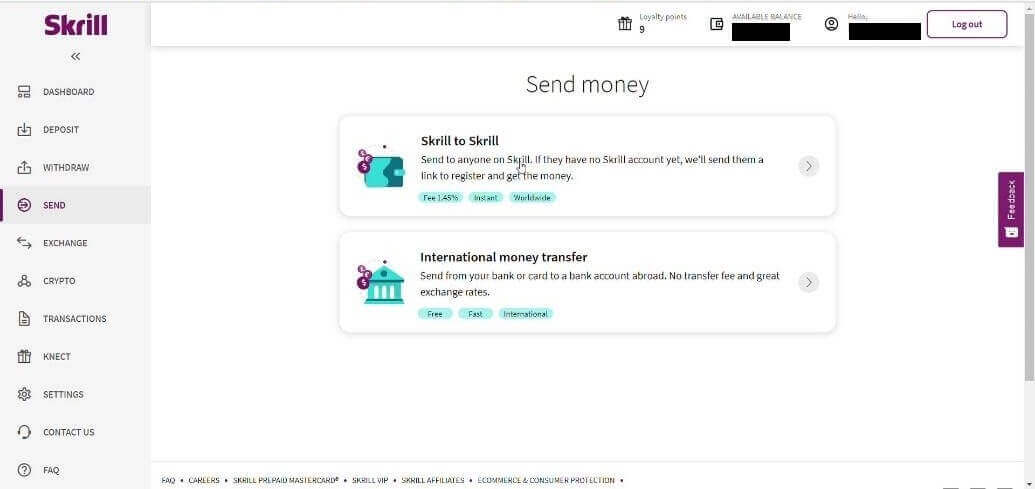 Deposit Funds on Binomo via E-wallets (Webmoney WMZ, Picpay, Neteller, Astropay, Cash U, Skrill, ADV cash, AstroPay Card, Perfect Money)