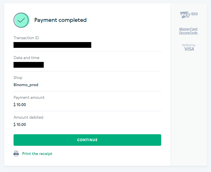 إيداع الأموال على Binomo عبر المحافظ الإلكترونية (Webmoney WMZ، Picpay، Neteller، Astropay، Cash U، Skrill، ADV Cash، AstroPay Card، Perfect Money)