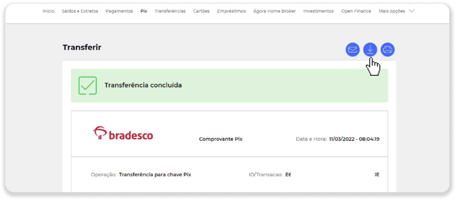 Внесите средства посредством банковского перевода (Itau, PicPay, Loterica, Boleto Rapido, Paylivre, Pagsmile, Bradesco, Santander) на Binomo