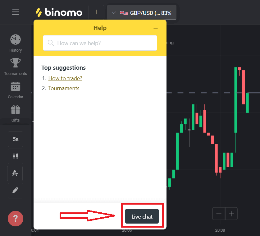 Binomo goldawyna nädip ýüz tutmaly
