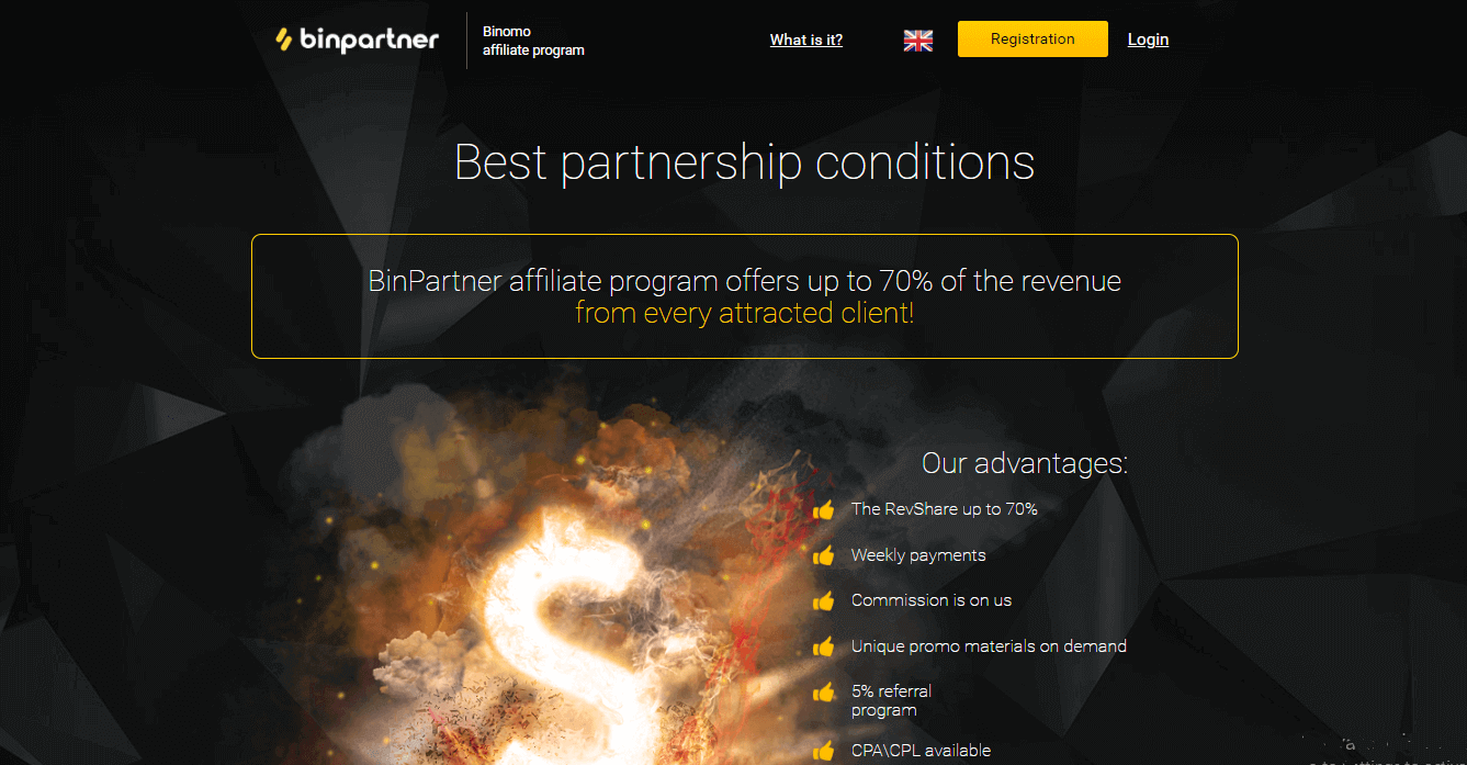 Kako se pridružiti Affiliate programu i postati partner u Binomo