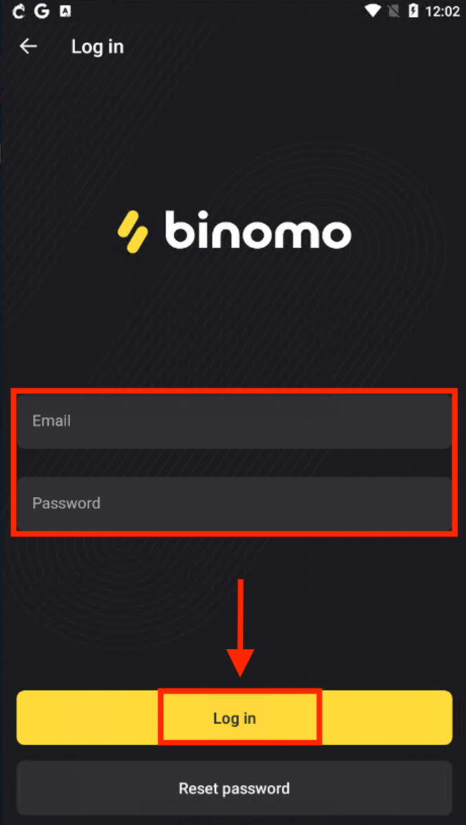 How to Log In to Binomo