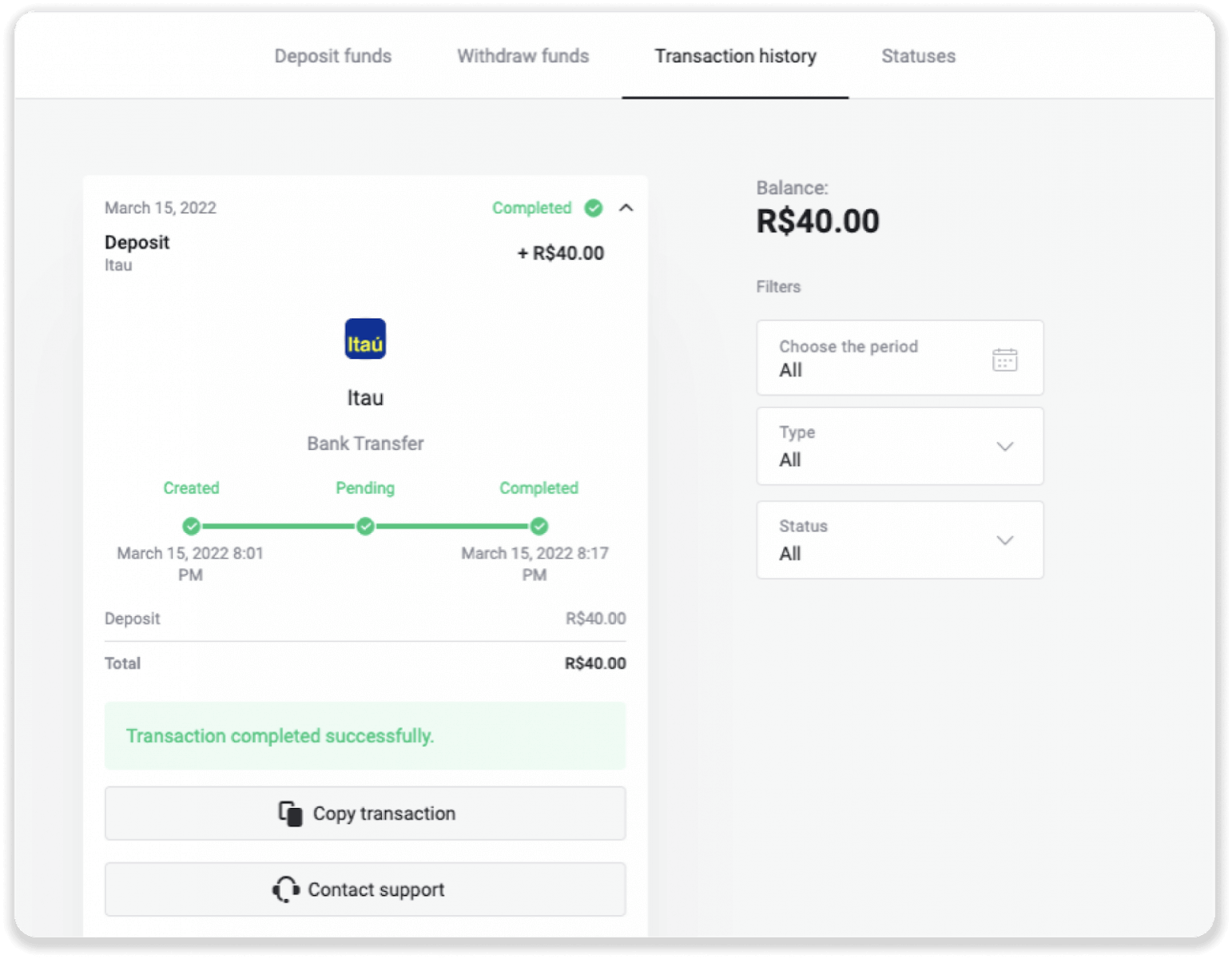 Come accedere e depositare fondi su Binomo Come accedere e depositare fondi su Binomo