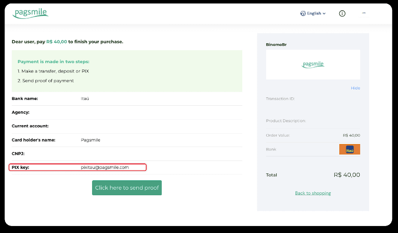 Com registrar-se i dipositar fons a Binomo