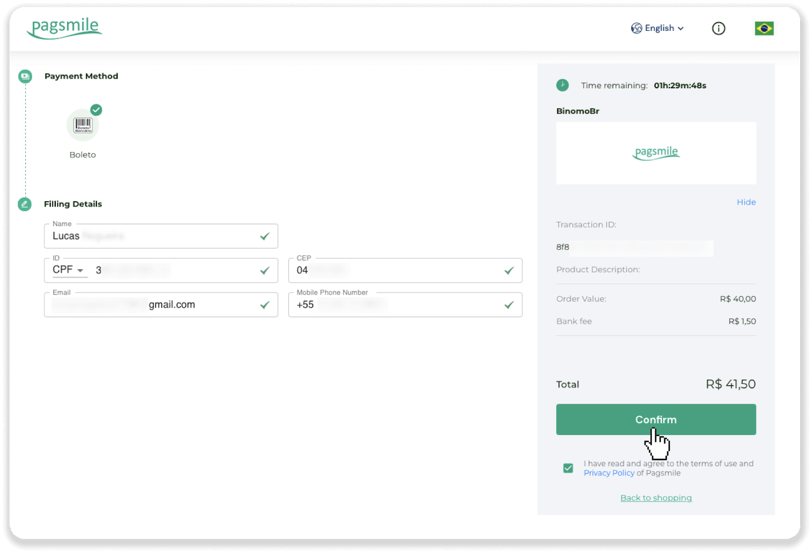 Com registrar-se i dipositar fons a Binomo