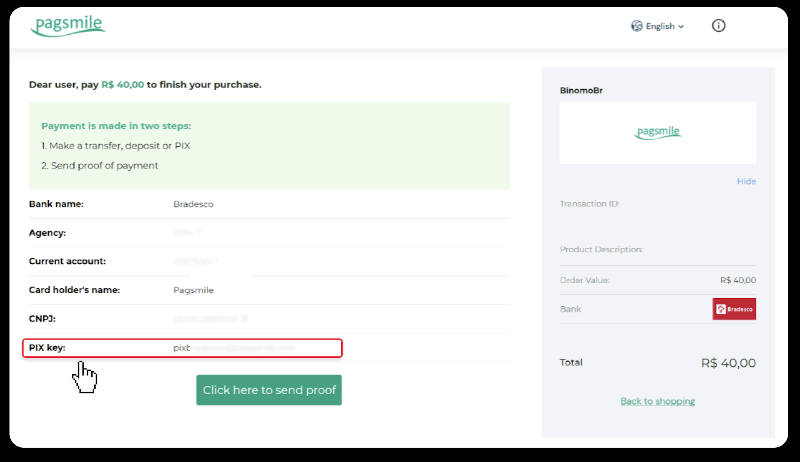 Com registrar-se i dipositar fons a Binomo