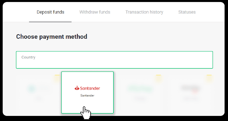 Com registrar-se i dipositar fons a Binomo