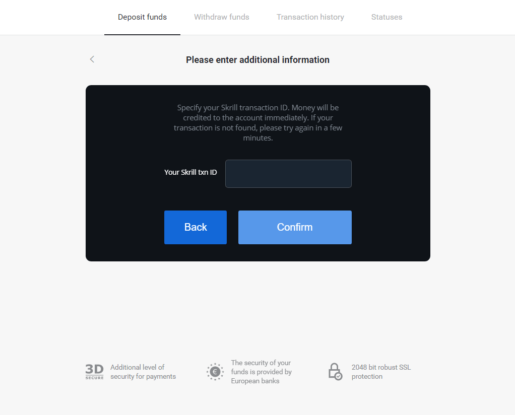 How to Withdraw and Make a Deposit in Binomo
