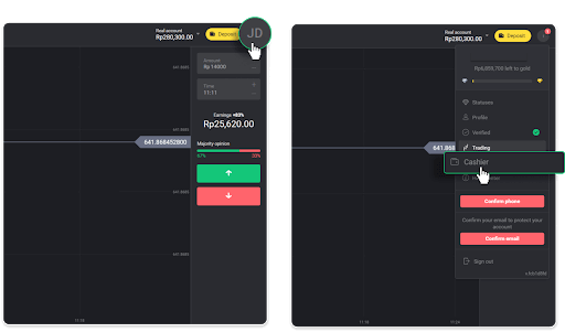 Binomo இல் எனது வங்கிக் கணக்கிற்கு (வங்கி பரிமாற்றம், இணைய வங்கியியல், IMPS வங்கி பரிமாற்றம், NEFT வங்கி பரிமாற்றம், இந்திய பரிவர்த்தனையாளர், நெட்பேங்கிங், மெய்நிகர் கணக்கு, CEPbank, PIX) நிதிகளை எடுப்பது எப்படி