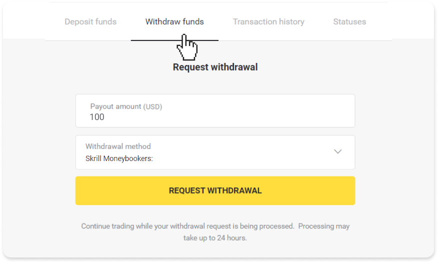 How to Withdraw Funds from Binomo